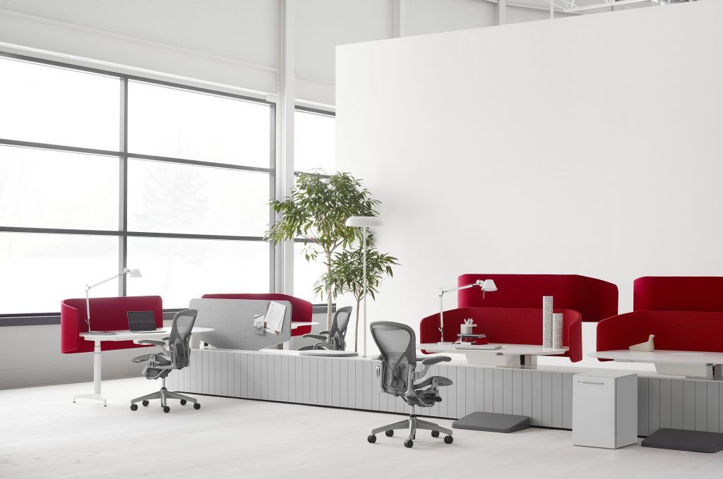 Las sillas Herman Miller son líder en el mercado de sillas ergonómicas.