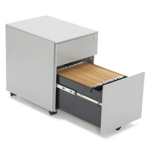 Cajonera Atenas Cajon + Cajon Archivo Plata
